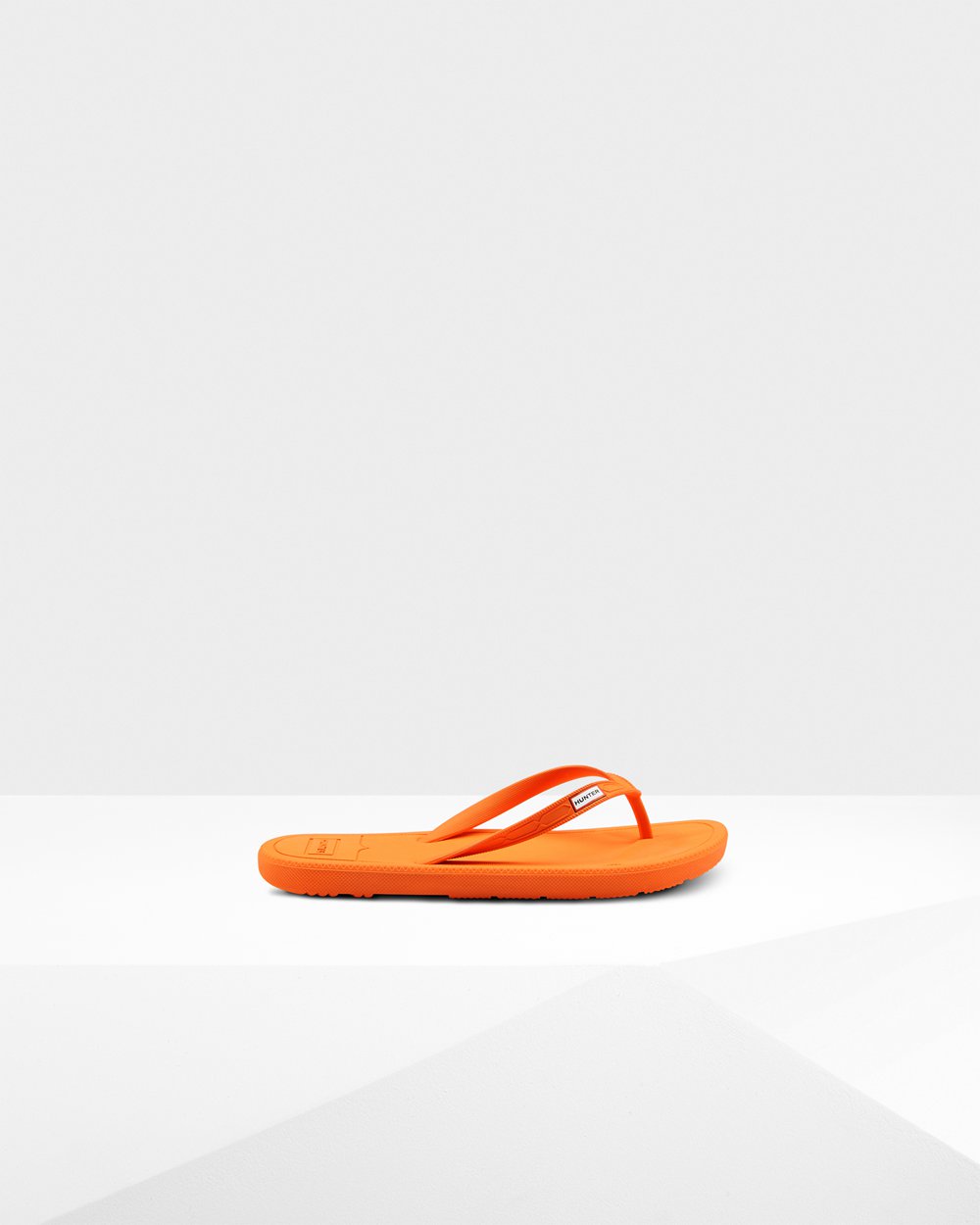 Womens Flip Flops - Hunter Original (76HFLOXVW) - Orange